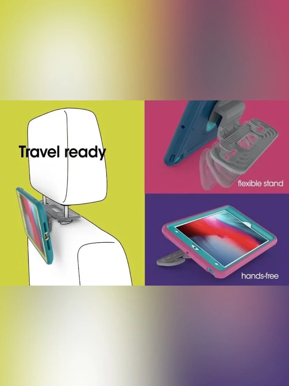 OtterBox Purple & Pink Tablet Case